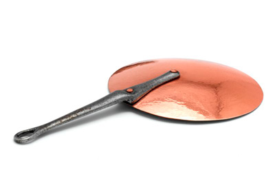 Non-Fitted Long Handle Copper Lid Rustique Finish