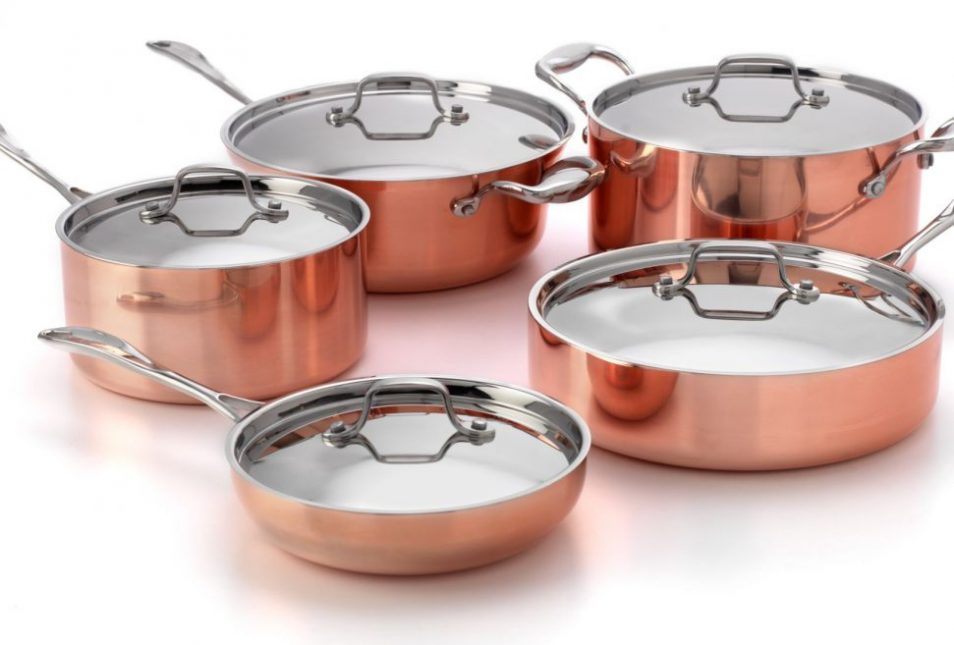 Tri-metal-10-piece-cookware